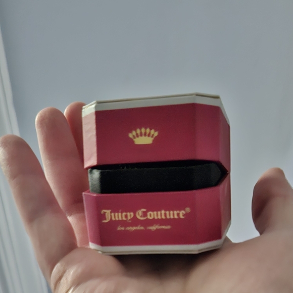 Rare New Juicy Couture Gold Tone C Crown Mini Charm With Pearl And J - Picture 10 of 16